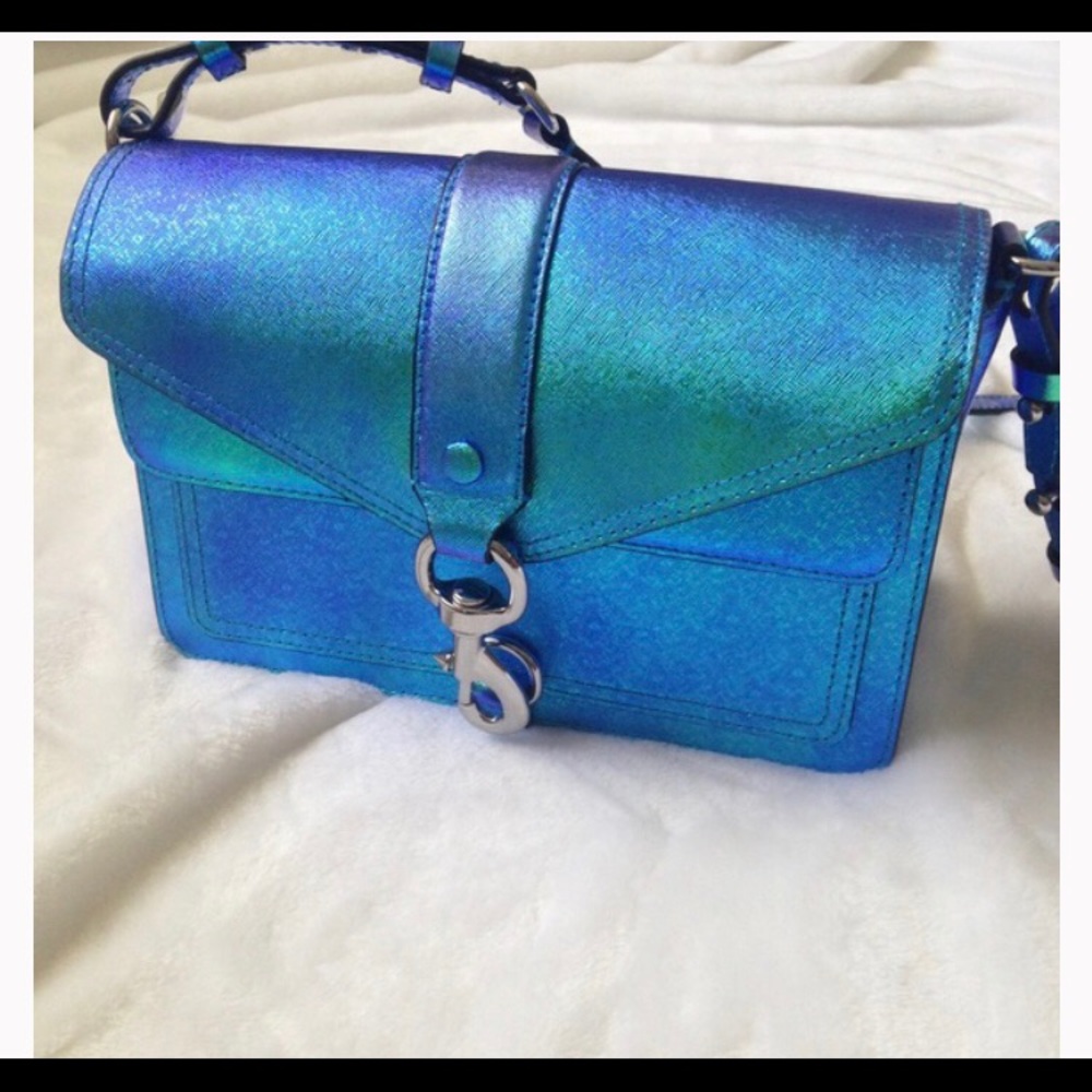 Iridescent Holographic Rebecca Minkoff Crossbody
